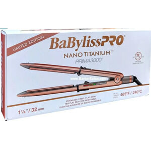 Babylisspro Limited Edition 1 1∕∕∕4in Rose Gold Prima Flat Iroon